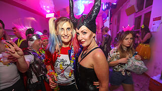 Beste Partystimmung in der Stadthalle
