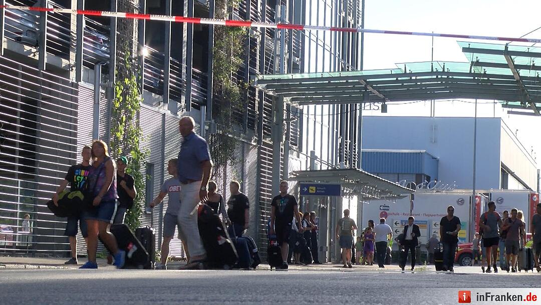 Herrenloser Koffer sorgt für Aufregung am Airport Nürnberg