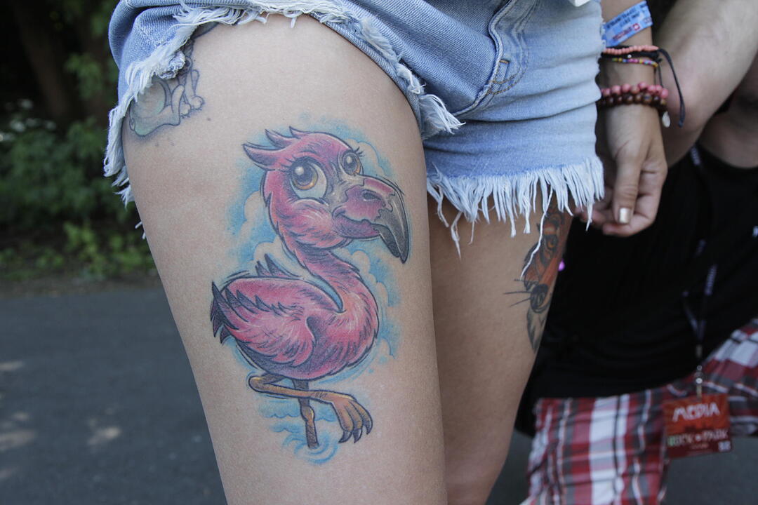 Tattoos der Rock im Park-Besucher