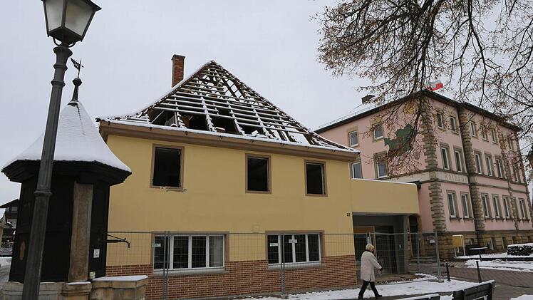 Vor dem Neubau steht der Abriss.