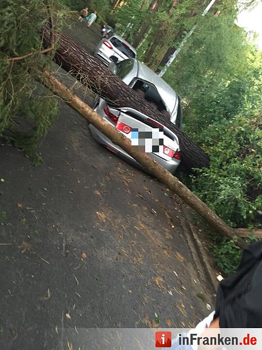 Gewitter in Franken am Mittwoch