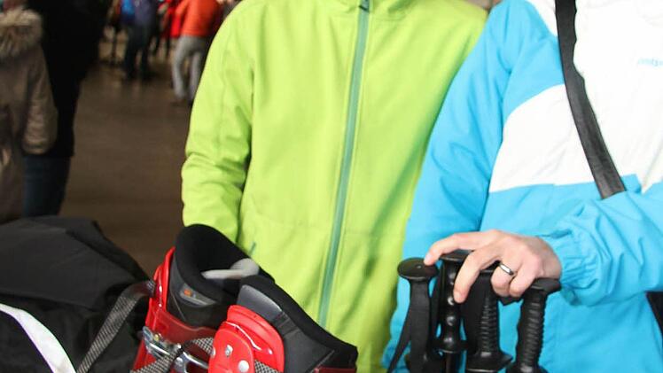 Impressionen von der Skibörse der Kulmbacher Naturfreunde Foto: Sonny Adam