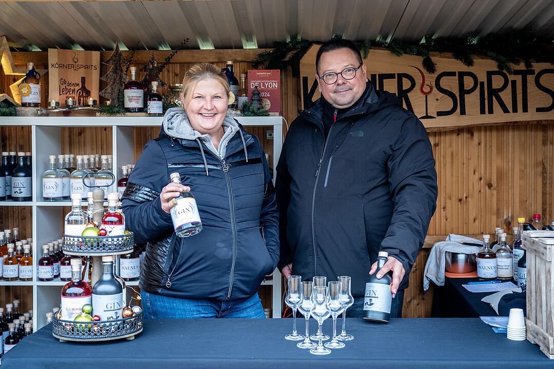 Über 120 Aussteller und Gastronomen.