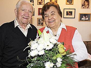 Lorenz Plätzer ist mit seinen 85 Jahren auf den Tag genau sechs Jahre älter als seine Cäcilia. Foto: Evi Seeger
