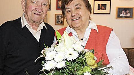 Lorenz Plätzer ist mit seinen 85 Jahren auf den Tag genau sechs Jahre älter als seine Cäcilia. Foto: Evi Seeger