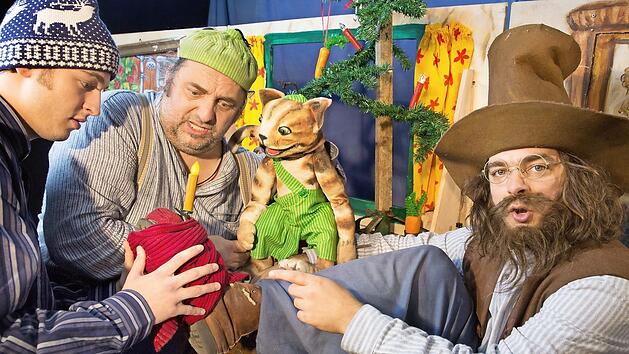 Szene aus "Petterson kriegt Weihnachtsbesuch" Foto: p