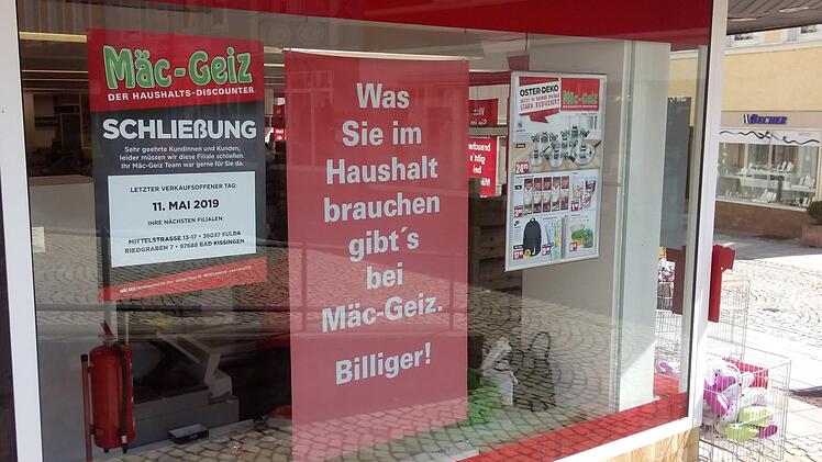 Vier Mitarbeiter der Mäc-Geiz-Filiale sind von der Schließung betroffen. Foto: Ulrike Müller