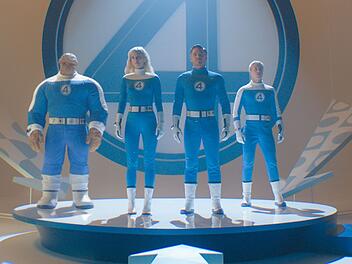 Nicht zu verwechseln mit der Rap-Gruppe aus Stuttgart: Die Fantastischen Vier alias The Fantastic Four sind auf der Kino-Leinwand zurück.