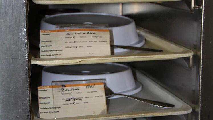 Kurz vor 12 Uhr gibt's Mittag. Foto: Ulrike Müller