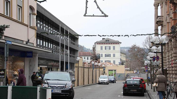 Abriss des Kurhaushotels. Foto: Carmen Schmitt