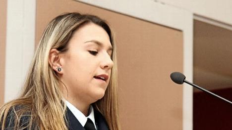 Jasmin Gumbrecht berichtet für den Spielmannszug.