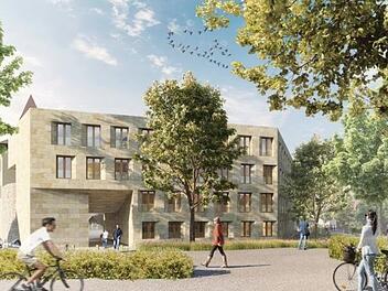 Das geplante Rathaus:    Der Neubau sorgte für eine kontroverse Debatte im Herzogenauracher Stadtrat. Animation: Renderbar