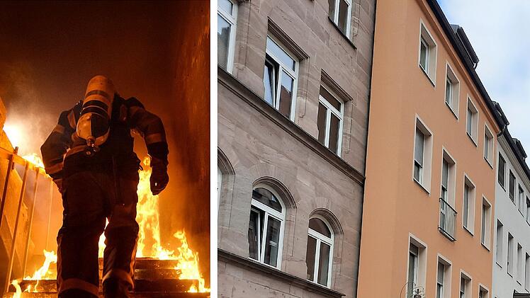 Nürnberg: Feuerwehr findet bei Einsatz in brennender Wohnung kleinen Hund im Rauch