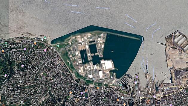 Unkenntliche Orte bei Google Maps - sie sind nur grob zu erkennen