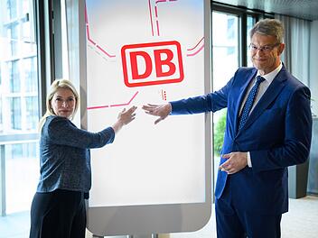 Patrick Schnieder und Evelyn Palla