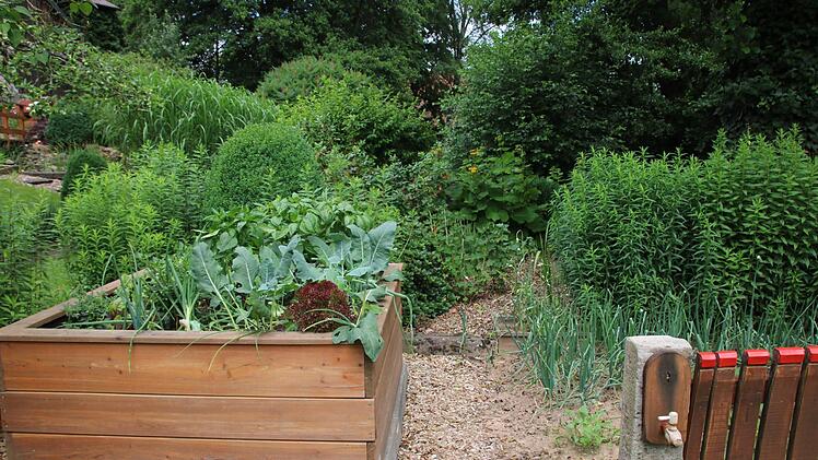 Eindrücke aus dem Garten der Familie Schmitt in Oberthulba. Ralf Ruppert