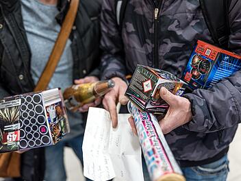 Silvester-Feuerwerksverkauf