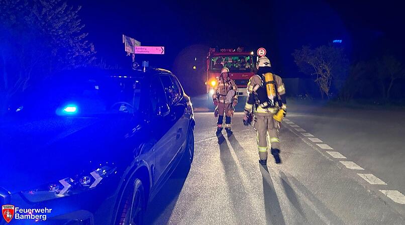 Feuerwehreinsatz in Bamberger Kleingartensiedlung
