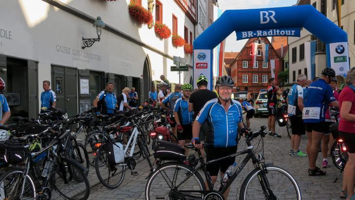 Dieter Hagen ist heuer zum zweiten Mal bei der BR-Radltour dabei.   Foto: privat