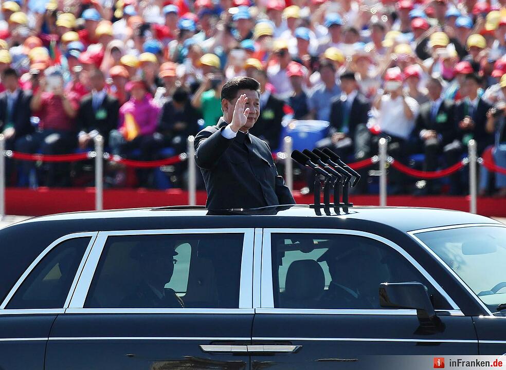 Militärparade in China