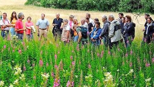 Am "Tag des Wanderns" l&auml;dt die FWV-Ortsgruppe Nordhalben zu einer Tour zu den gesch&uuml;tzten Biotopen der Umgebung und anschlie&szlig;endem Autorenabend am 14. Mai 2019 ein.  Foto: Norbert Neugebauer