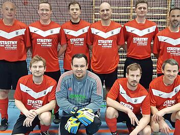 Die AH-Fußballer der SG ASC Eyrichshof/TV Ebern sicherten sich den Turniersieg. Fotos: Dietz