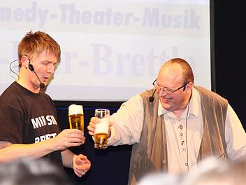 Die Begegnung mit Manfred Spindler (links)sieht Roland Jonak als glückliche Fügung. Seit 27 Jahren sind die beiden "Ein seltsames Paar".  Foto: Archiv