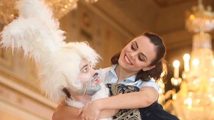Mireia Martinez Pineda und Federico Frigo ziehen ins Coburger Wunderland.  Foto: Henning Rosenbusch