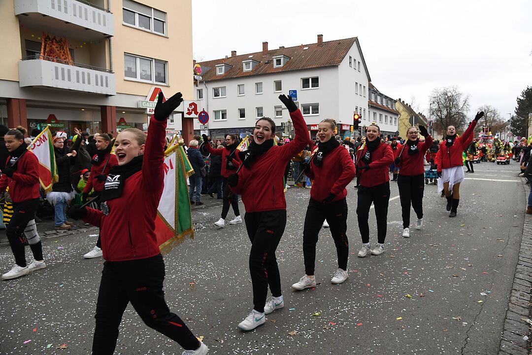 Faschingstreiben in der Gartenstadt.