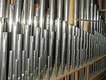 Blick ins Innere der Orgel  Foto: Pauline Lindner
