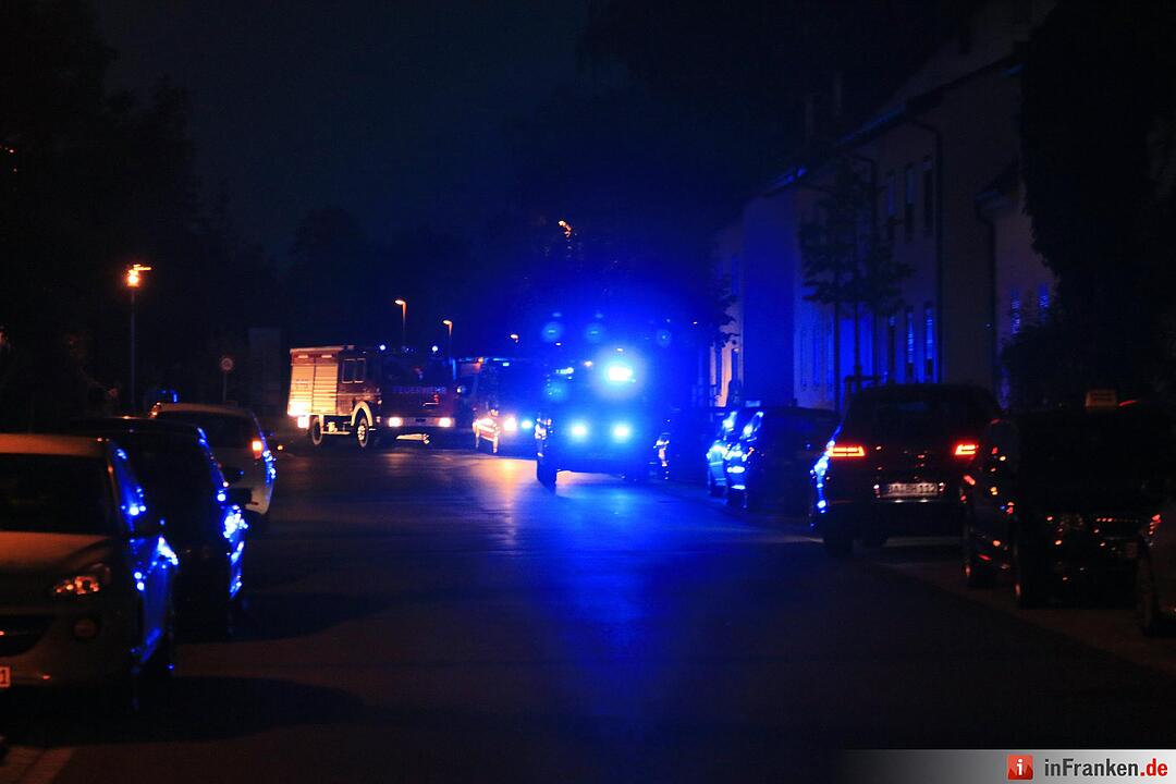 Brand in Mehrfamilienhaus in Memmelsdorf