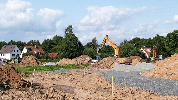 Im Baugebiet "An der Steigengasse" werden 27 Parzellen erschlossen.