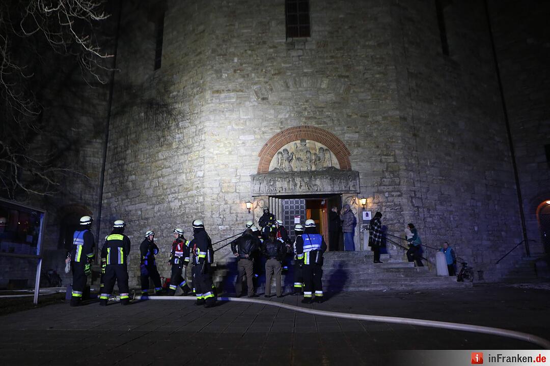 Nürnberg: Feuer in Gedächtniskirche löst Einsatz aus