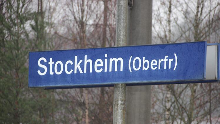 Der Bahnhof in Stockheim - aufgenommen im Dezember 2018. Foto: Andreas Schmitt