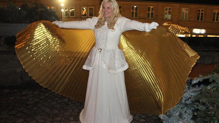 Das Christkind Melissa Dörfer  Foto: Friedwald Schedel