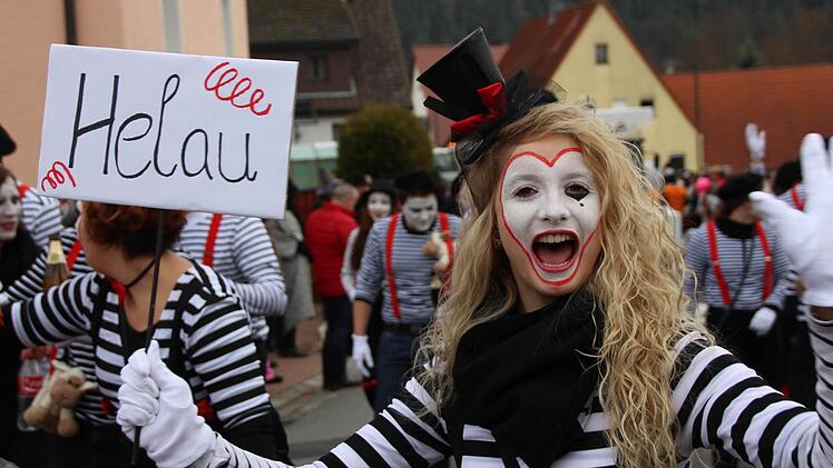 Faschingszug in Steinach. Foto: Benedikt Borst