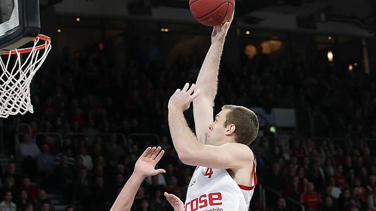 Nicolo Melli präsentierte sich nach zuletzt durchwachsenen Vorstellungen gegen Bonn wieder in Topform. Bereits zur Pause hatte der Italiener 20 Punkte auf dem Konto. Foto: sportpress
