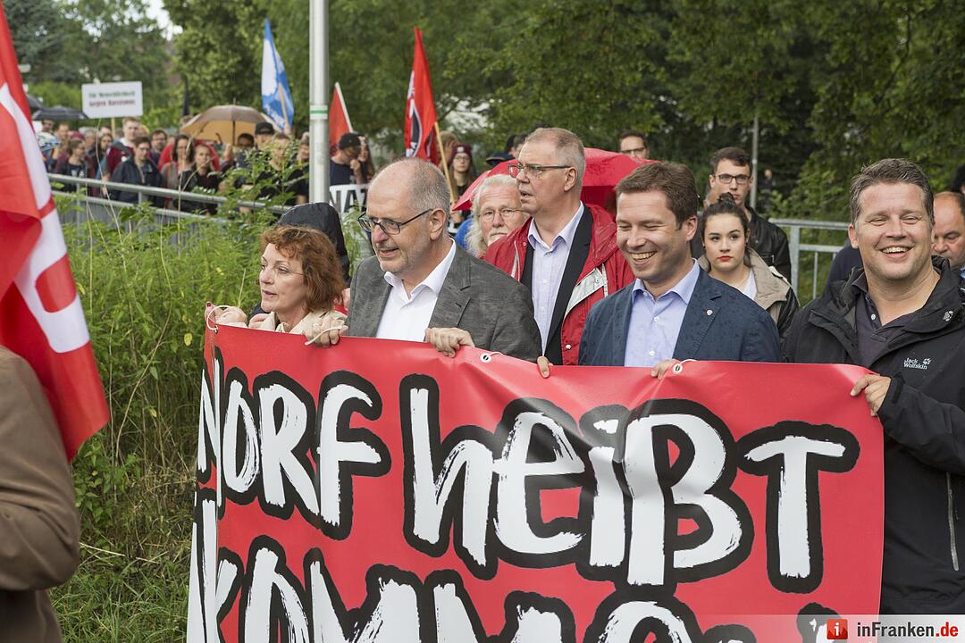 Demonstration gegen Rechts in Zirndorf