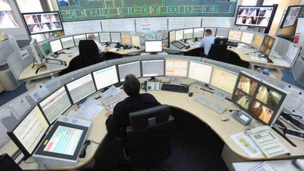 Kameras in der U-Bahn. Foto: Claus Felix