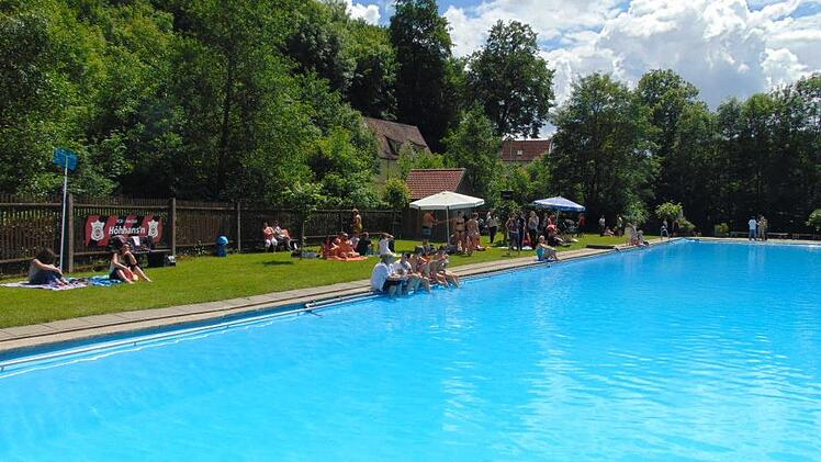 Das Freibad Gräfenberg heute. Foto: Petra Malbrich
