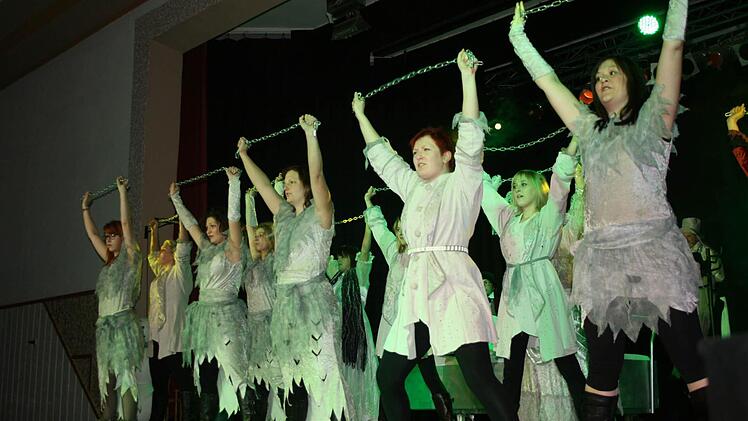 Das Tanzsensemble begeisterte mit seinem Auftritt.