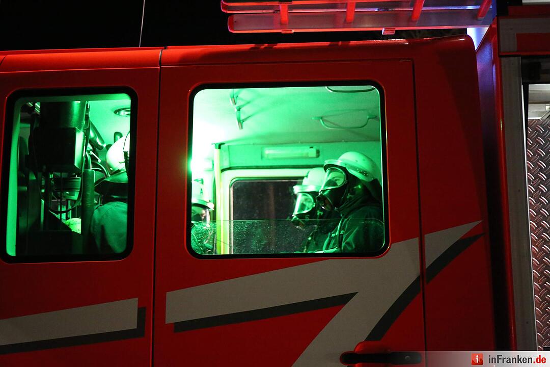 Brand in Kunreuth (Kreis Kulmbach)