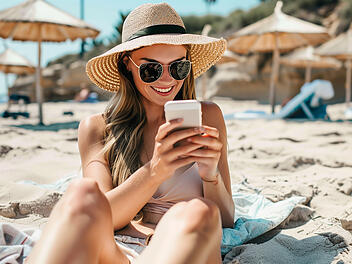 Urlaub, Handy, Reisen, Roaming, Ausland, Netz, Internet, Anbieter, SIM