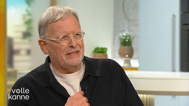 Der Arzt und Sachbuchautor Dietrich Gr&ouml;nemeyer war zu Gast bei "Volle Kanne" im ZDF.