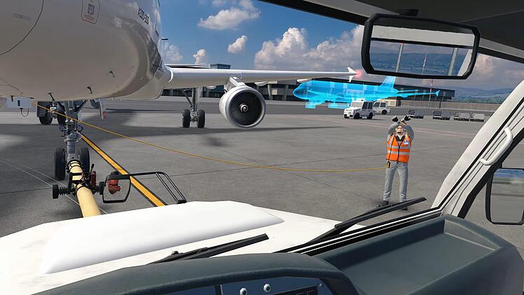 Flughafen N&uuml;rnberg: Neue Mitarbeiter erhalten besonderes Training