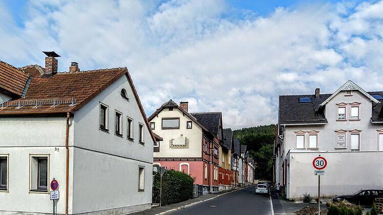Blick in die Alfredstraße in Neustadt