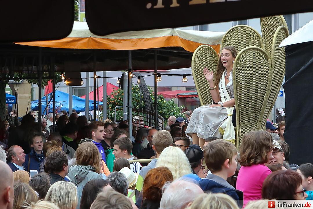 Korbmarkt Lichtenfels 2016 am Samstag