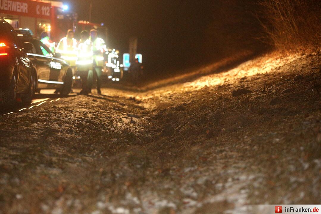 Schwerer Unfall auf der A70