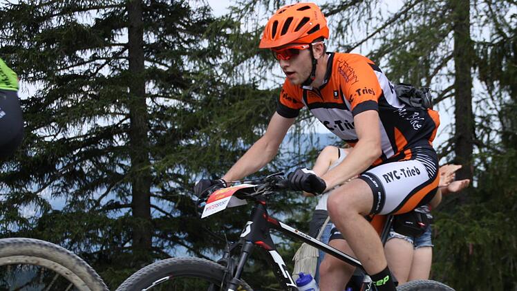 Lukas Hoch verbesserte sich auf der Langstrecke (120 Kilometer, 3800 Höhenmeter).  Foto: RVC Trieb