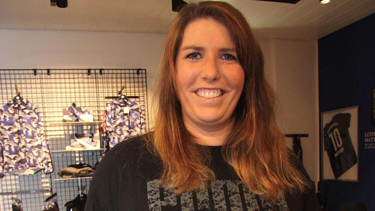 Die Spielerin und Co-Trainerin Michaela MeierRichard Sänger